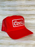 Coors Rectangle Hat Red