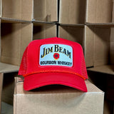 Jim Beam Hat Red