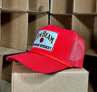 Jim Beam Hat Red