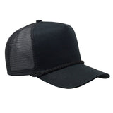 Black Rope Snapback