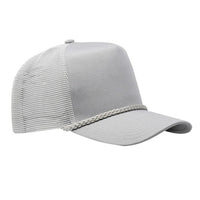 Grey Rope Snapback