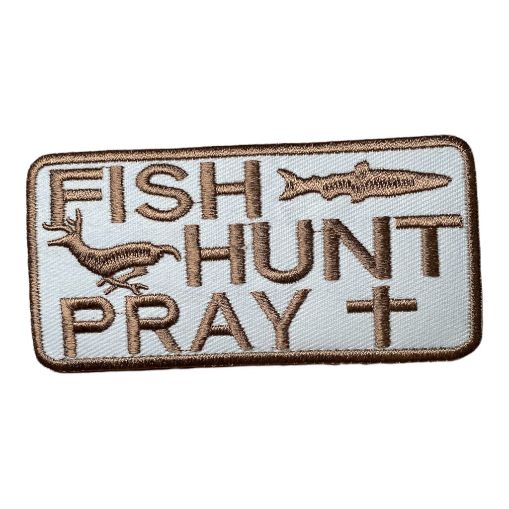 Fish Hunt Pray BourbonBackHatCo